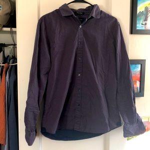 Patterned button up shirt